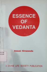 Image of Essence of Vedanta